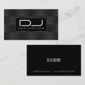 Angesagtes Hopfenstädtische DJ-Geschäfts-Karten Visitenkarte (Vorne/Hinten)