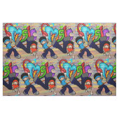 Angesagtes Hopfentanzen scherzt Stoff (Fat Quarter (45,7 x 55,9 cm))