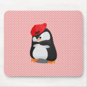 Angesagtes Hopfenverärgerter Penguin Mousepad (Vorne)
