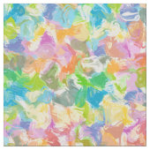Angesagtes, lebhaftes Sommerpaint Spritzer Muster Stoff (Nahaufnahme)