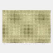 Angesagtes Ochre Brown Green Forest Tree Muster Geschenkpapier Set (Vorderseite 2)