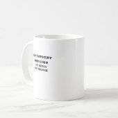 Angesagtes Operations-Überlebend-Teil-menschliche Kaffeetasse (Vorderseite Links)