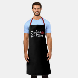 Angesagtes Schwarzes Personalisiertes Backen Koche Schürze