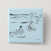 Angeschwemmt Button (Vorderseite)