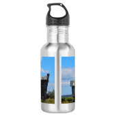 Angeschwemmt Edelstahlflasche (Rückseite)
