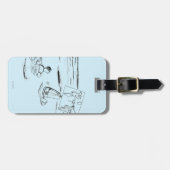 Angeschwemmt Gepäckanhänger (Vorderseite horizontal)