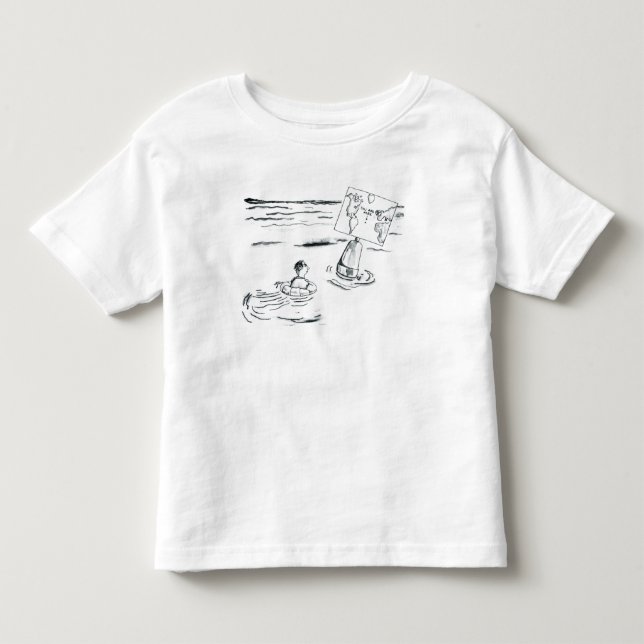 Angeschwemmt Kleinkind T-shirt (Vorderseite)