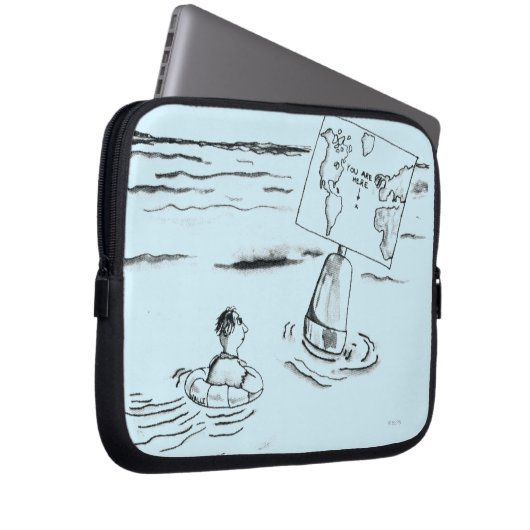 Angeschwemmt Laptopschutzhülle (Vorne Rechts)