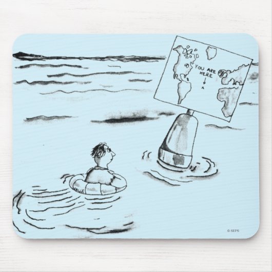 Angeschwemmt Mousepad (Vorne)