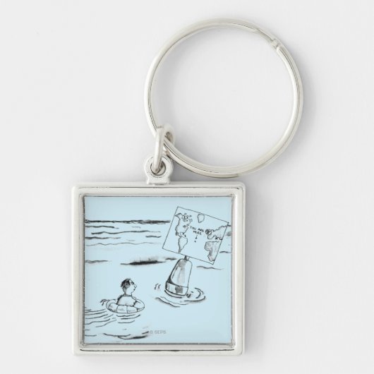 Angeschwemmt Schlüsselanhänger (Vorne)