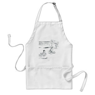 Angeschwemmt Schürze