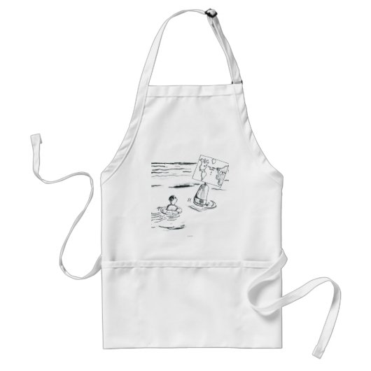 Angeschwemmt Schürze (Vorne)