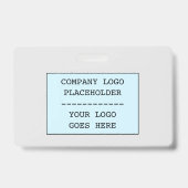 Angesehenes Abzeichen "Registrierter Besucher" Ausweis (Back)