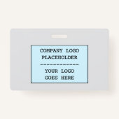 Angesehenes Abzeichen "Registrierter Besucher" Ausweis (Rückseite)