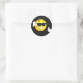 Angesicht "Daumen hoch" Emoji Stickers (Tasche)