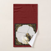 Angesicht der Schmetterlinge - Nahaufnahme des Mon Badhandtuch Set (Handtuch)