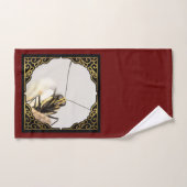 Angesicht der Schmetterlinge - Nahaufnahme des Mon Badhandtuch Set (Handtuch)