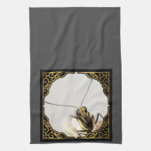 Angesicht der Schmetterlinge - Nahaufnahme des Mon Geschirrtuch (Vertikal)