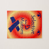 Angesicht des selektiven Mutismus-Puzzles Puzzle (Horizontal)
