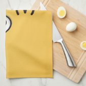 Angesicht, die einen Kuss werfen Handtuch (Viertel Falte)