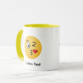 Angesicht, die Kiss-Tasse Tasse (Vorderseite Links)