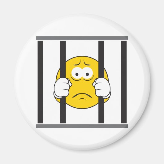 Angesicht im Gefängnis Magnet (Vorne)