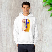 Angesicht in einer Kreuzmännchen-Hoodie Hoodie