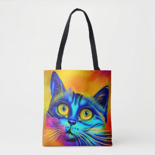 Angesicht künstlicher Intelligenz Tasche