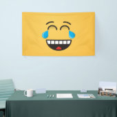 Angesicht mit Tränen der Freude Banner (Messeveranstaltung)