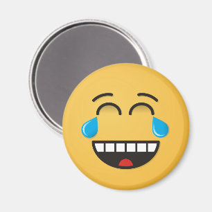 Angesicht mit Tränen der Freude Magnet