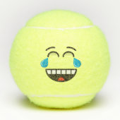 Angesicht mit Tränen der Freude Tennisbälle (Vorderseite)