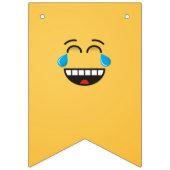 Angesicht mit Tränen der Freude Wimpelkette (Dritte Fahne)