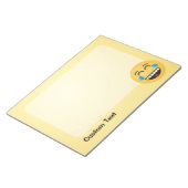 Angesicht mit Tränen des Joy Notepad Notizblock (angewinkelt)