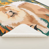 ANGESICHTS DER SONNENSCHIRPA-Decke Sherpadecke (3/4)