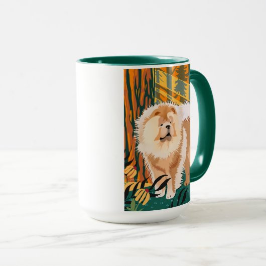 ANGESICHTS DER SUN Chow Classic-Tasse Tasse (VorderseiteRechts)