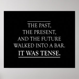 Angespannter Witz Poster