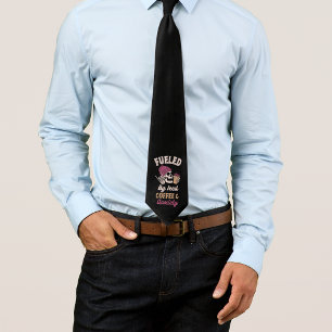 Angespornt durch Eistee und Angst Krawatte