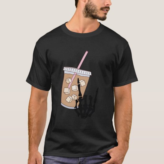 Angespornt durch Eistee und Angst T-Shirt (Vorderseite)