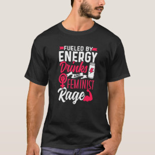 Angespornt durch Energiegetränke und feministische T-Shirt