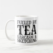 Angespornt durch Tee-Sarcasm und Skizzen Kaffeetasse (Links)