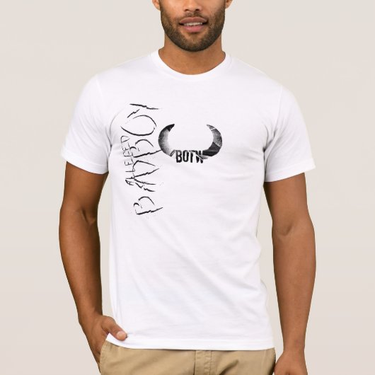 ANGESPROCHENE BADBOY ZERSTÖRTE T-SHIRT DURCH DIE G (Vorderseite)