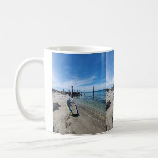 Angespültes Kayak Kaffeetasse (Links)