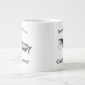 Angesteckt mit Wels-Fieber Jumbo-Tasse (Vorderseite)