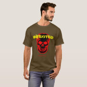 Angesteckter Zombie-T - Shirt (Vorne ganz)