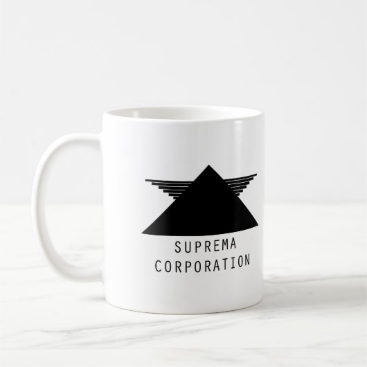 Angestellt-Kaffeetasse Suprema Corp Kaffeetasse (Links)