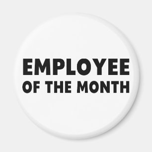 Angestellt-Monat Magnet