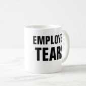 Angestellt-Risse Kaffeetasse (VorderseiteRechts)