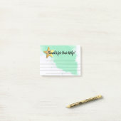 Angestelltanerkennungs-Post-Itpreis danken Ihnen Post-it Klebezettel (Auf Schreibtisch)