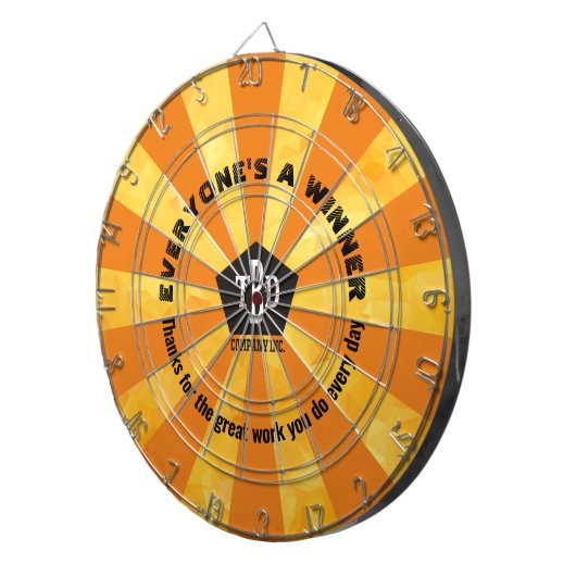 Angestelltanerkennungs-Verlobungspreis-Pfeilbrett Dartscheibe (Vorderseite rechts)