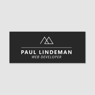 Angestellte für berufliche Logos magnetisch klassi Namensschild